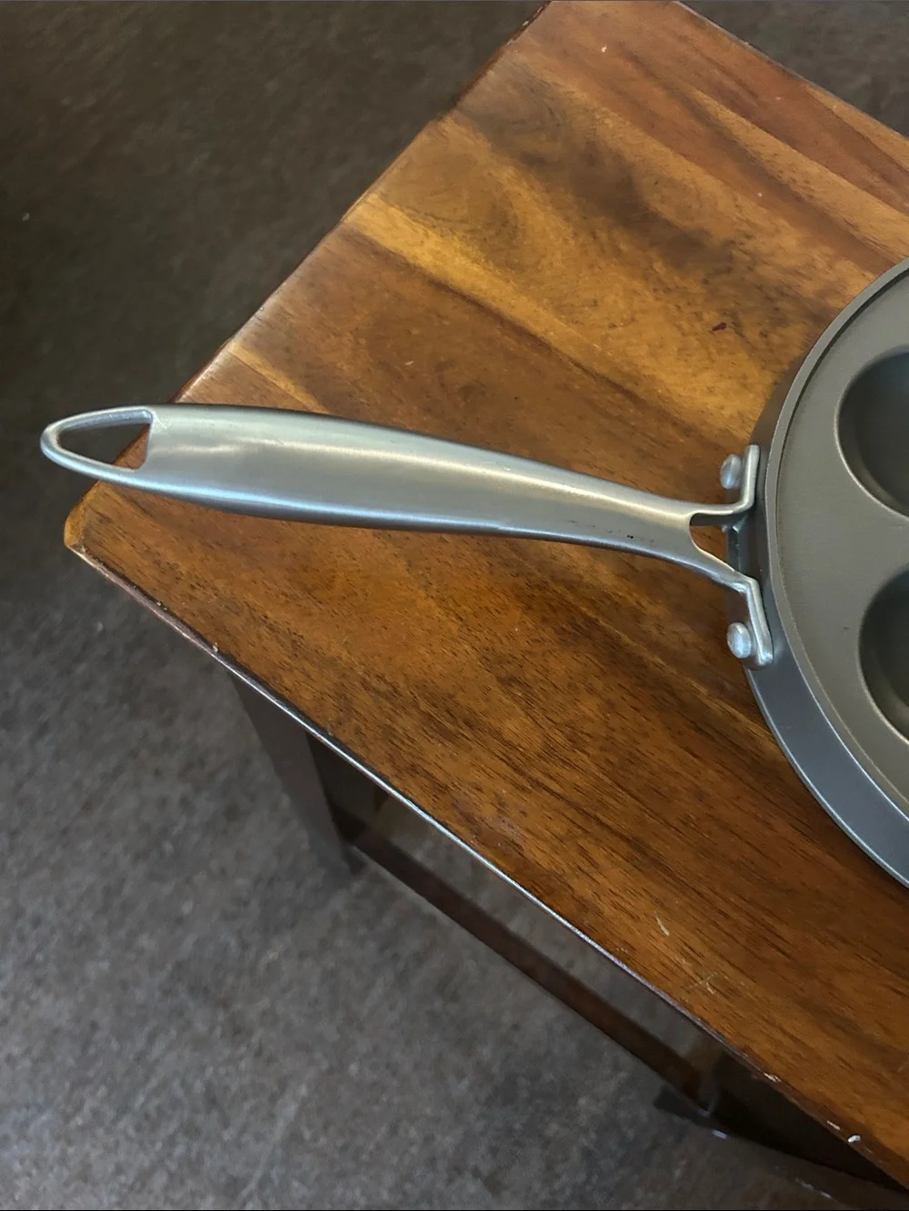 Nordic Wear Ebelskiver Pancake Preferred Tone Cast Aluminum Handle